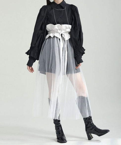 Tulle Wrap Belt